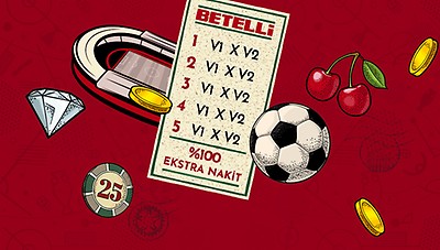 Read more about the article Betelli’den Kombine Ekstra’dan %100 Ekstra Kazanç
